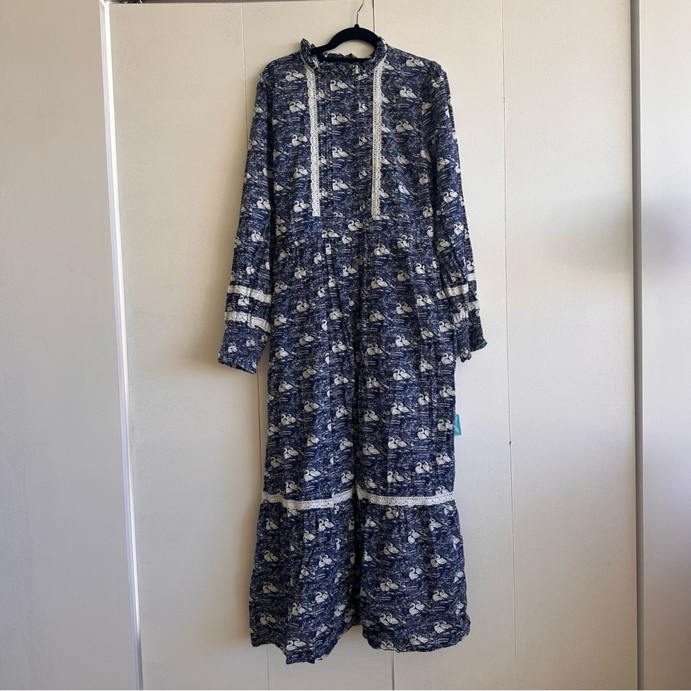 Laura Ashley Joanie swan dress